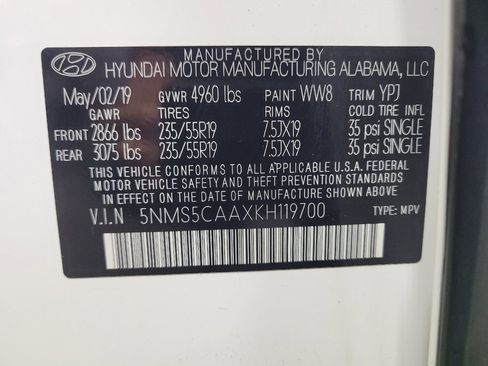 Used 2019 Hyundai Santa Fe AWD image 33