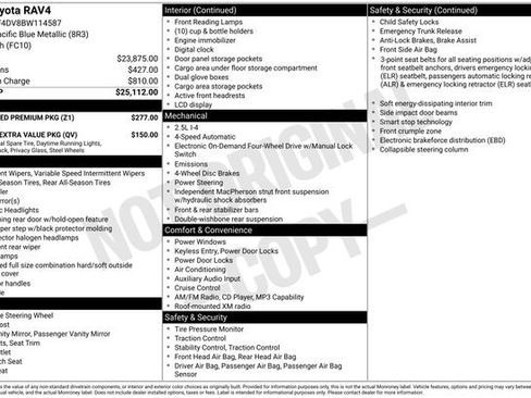 Used 2011 Toyota RAV4 4WD w/ Preferred Premium Pkg image 24