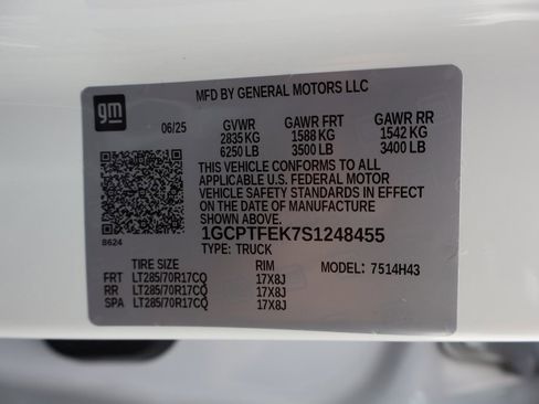 New 2025 Chevrolet Colorado ZR2 w/ Technology Package image 27