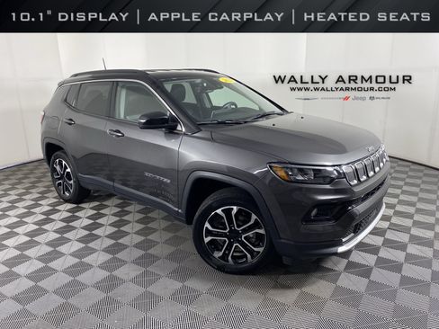 Used 2022 Jeep Compass Limited AWD/4WD image 1