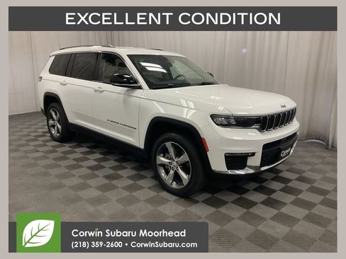 Used 2021 Jeep Grand Cherokee L Limited AWD/4WD image 1
