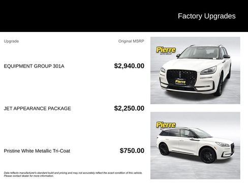 New 2025 Lincoln Corsair Grand Touring w/ Equipment Group 301A image 13