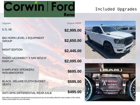 Used 2022 RAM 1500 Big Horn RWD image 3