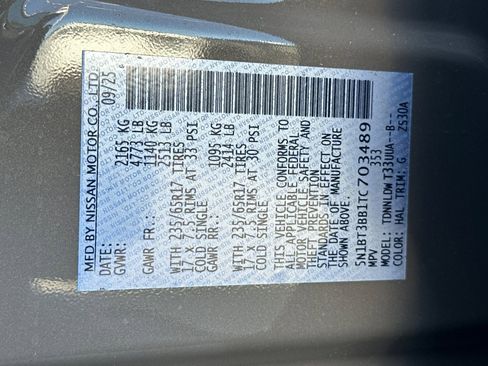 New 2026 Nissan Rogue SV image 24