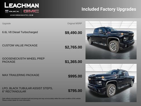 Certified 2024 Chevrolet Silverado 2500 Custom w/ Custom Value Package image 11