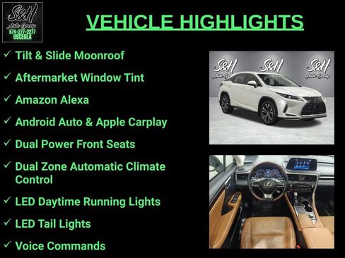 Used 2021 Lexus RX 350 AWD w/ Premium Package image 3
