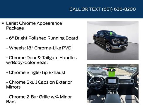 Used 2022 Ford F150 Lariat w/ Equipment Group 502A High AWD/4WD image 20