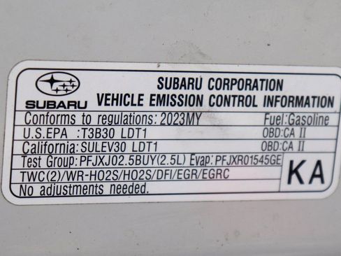 Used 2023 Subaru Crosstrek 2.5i Limited image 45