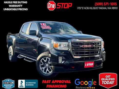 Used 2021 GMC Canyon AT4 w/ Driver Alert Package AWD/4WD image 1