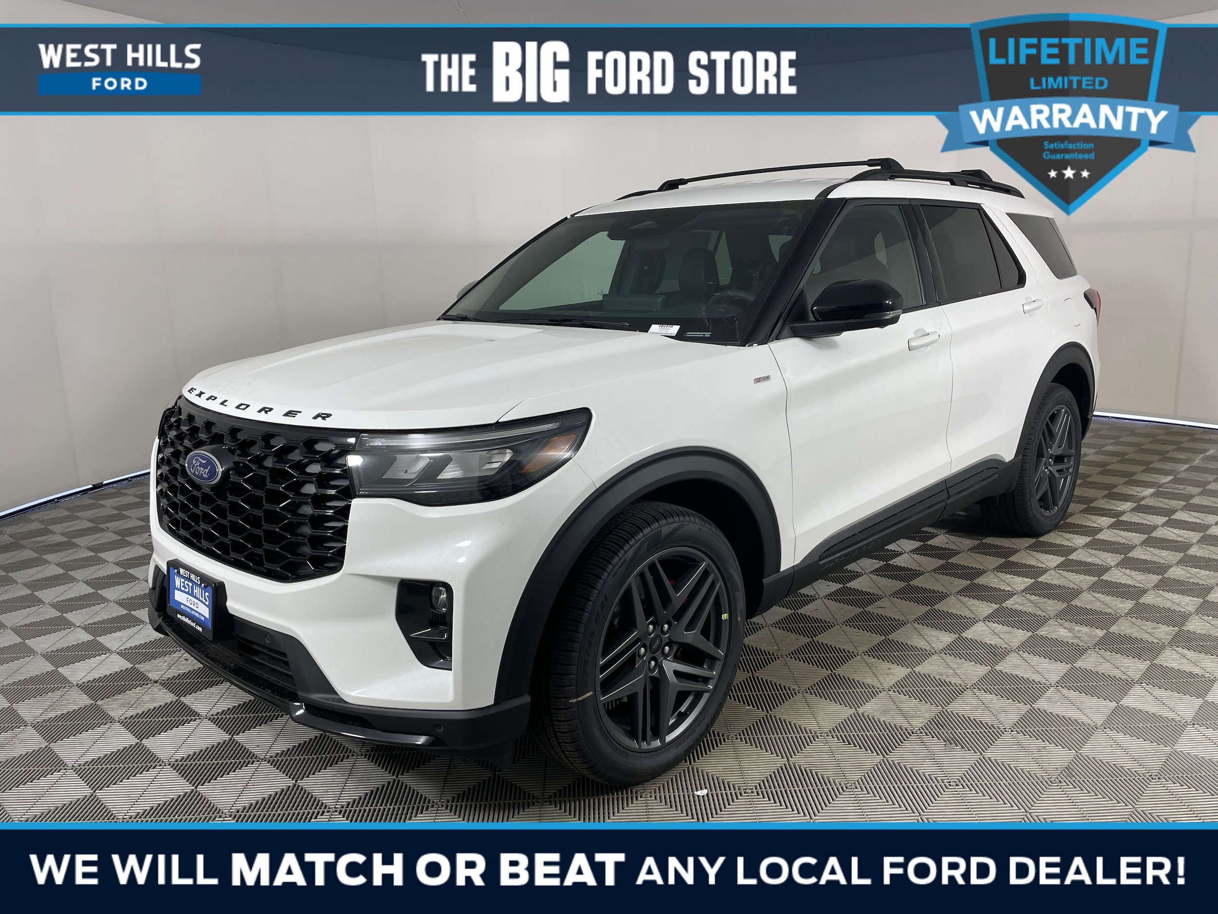 New 2026 Ford Explorer ST-Line w/ ST-Line Street Pack AWD/4WD image 1