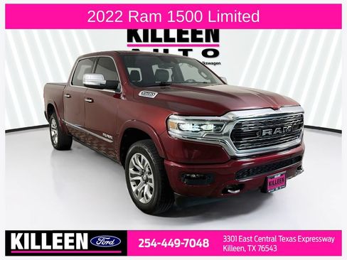 Used 2022 RAM 1500 Limited w/ Body Color Bumper Group AWD/4WD image 1