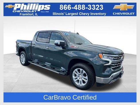 Certified 2025 Chevrolet Silverado 1500 LTZ w/ Z71 Off-Road Package AWD/4WD image 1