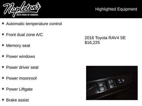 Used 2016 Toyota RAV4 SE AWD/4WD image 15