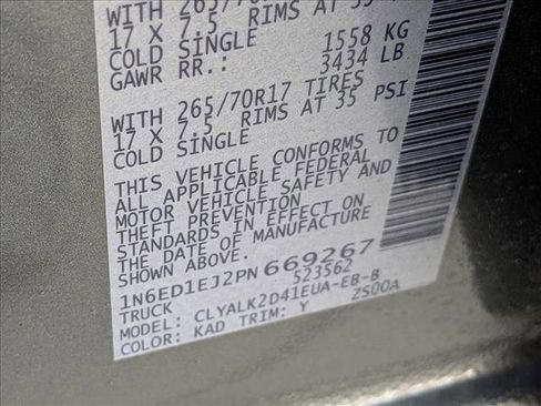 Used 2023 Nissan Frontier Pro-X w/ Pro-X Premium Package image 15