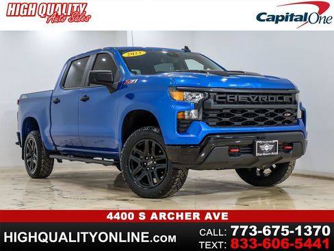 Used 2023 Chevrolet Silverado 1500 Custom Trail Boss AWD/4WD image 1