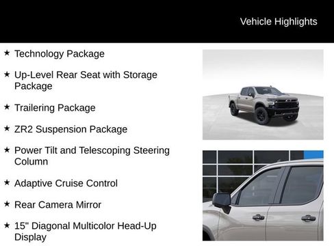 New 2026 Chevrolet Silverado 1500 ZR2 AWD/4WD image 7