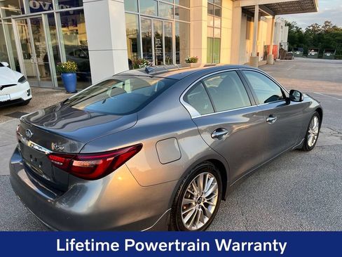 Used 2021 INFINITI Q50 Luxe w/ All Weather Package AWD/4WD image 7
