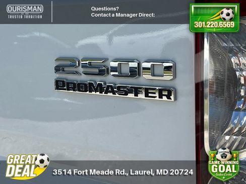 Used 2024 RAM ProMaster 2500 w/ Convenience Group FWD image 24