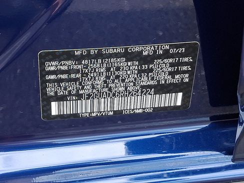 Certified 2024 Subaru Crosstrek 2.0i Premium AWD/4WD image 29