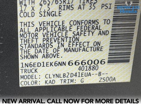 Used 2022 Nissan Frontier SV image 15