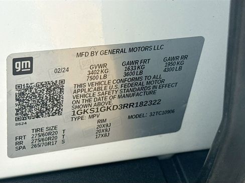 Used 2024 GMC Yukon XL SLT RWD image 36