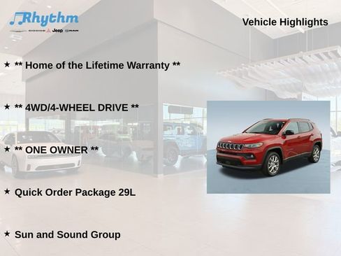 Used 2023 Jeep Compass Latitude w/ Sun and Sound Group AWD/4WD image 5