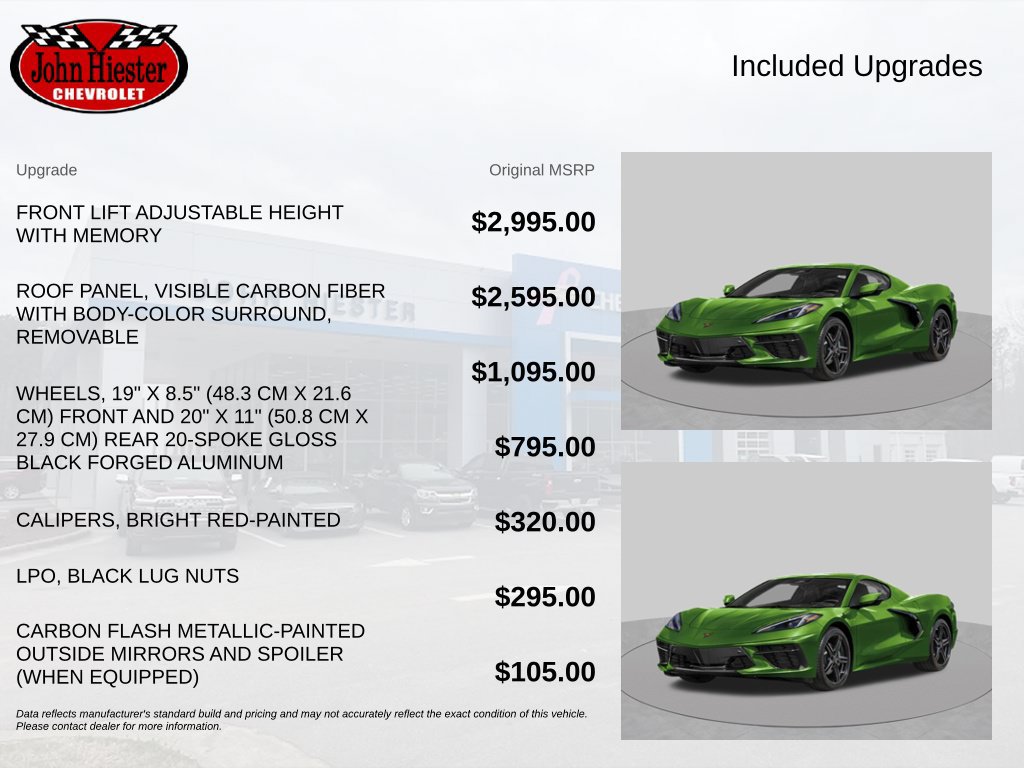 New 2027 Chevrolet Corvette Stingray Coupe w/ 2LT RWD image 3