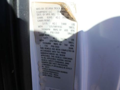 Used 2021 Ford F550 4x4 Regular Cab Super Duty image 34