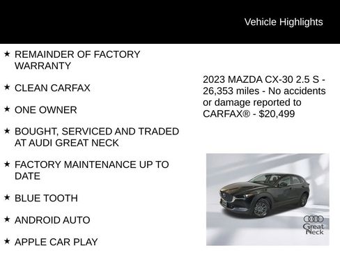 Used 2023 MAZDA CX-30 AWD 2.5 S image 9