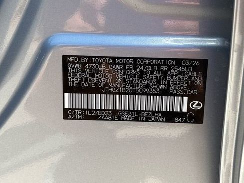 New 2026 Lexus IS 350 F Sport image 30