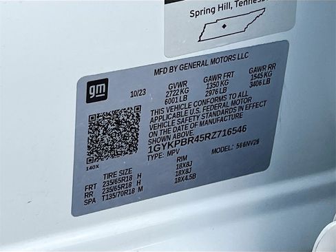 Certified 2024 Cadillac XT6 Luxury w/ LPO, Floor Liner Package image 31