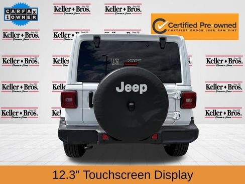 Used 2024 Jeep Wrangler Unlimited Sahara w/ Technology Group AWD/4WD image 6