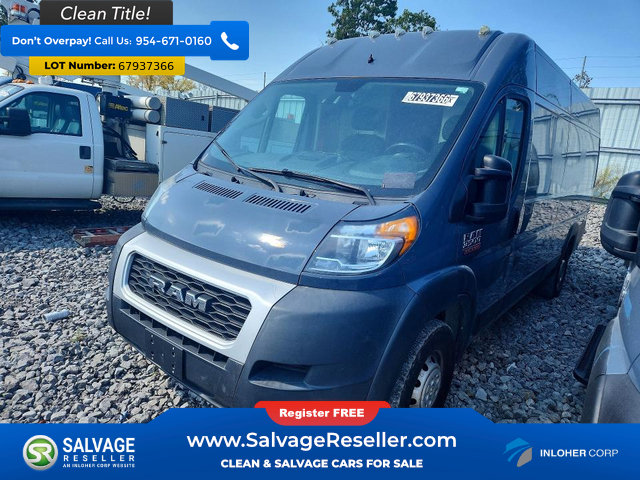 Used 2021 RAM ProMaster 3500 FWD image 1