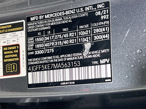 Used 2021 Mercedes-Benz GLS 450 4MATIC image 33