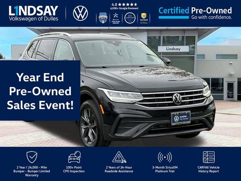 Certified 2022 Volkswagen Tiguan SE image 1