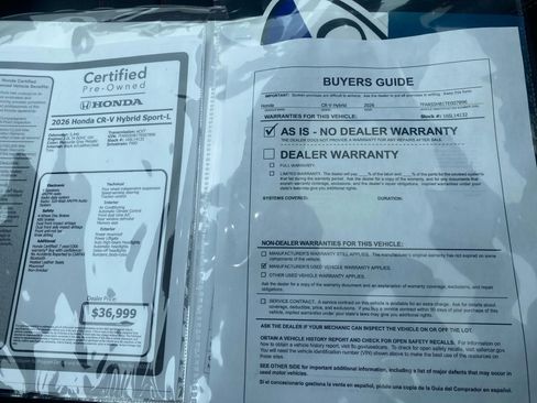 Certified 2026 Honda CR-V Sport-L image 33