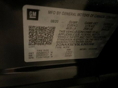 Used 2020 Chevrolet Equinox LS w/ LS Convenience Package image 31