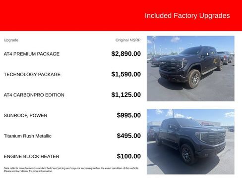 Used 2022 GMC Sierra 1500 AT4 w/ AT4 Premium Package AWD/4WD image 4
