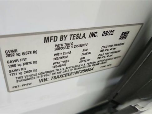 Used 2022 Tesla Model X Plaid image 65