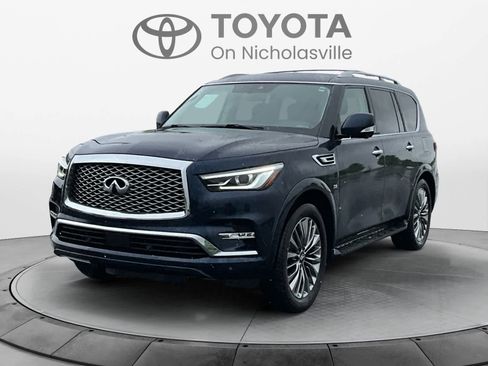 Used 2019 INFINITI QX80 Luxe w/ 22" Wheel Package AWD/4WD image 1