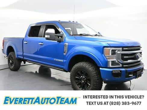 Used 2021 Ford F250 Platinum w/ Tremor Off-Road Package AWD/4WD image 1