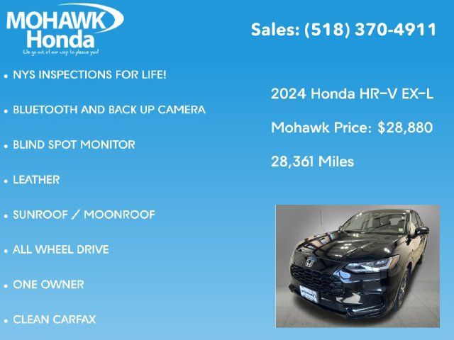 Certified 2024 Honda HR-V EX-L image 8