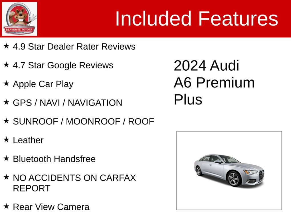 Used 2024 Audi A6 Premium Plus AWD/4WD image 4