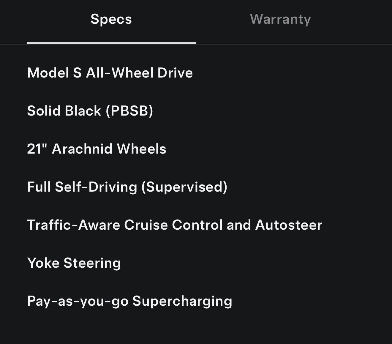 Used 2023 Tesla Model S Standard Range AWD/4WD image 5
