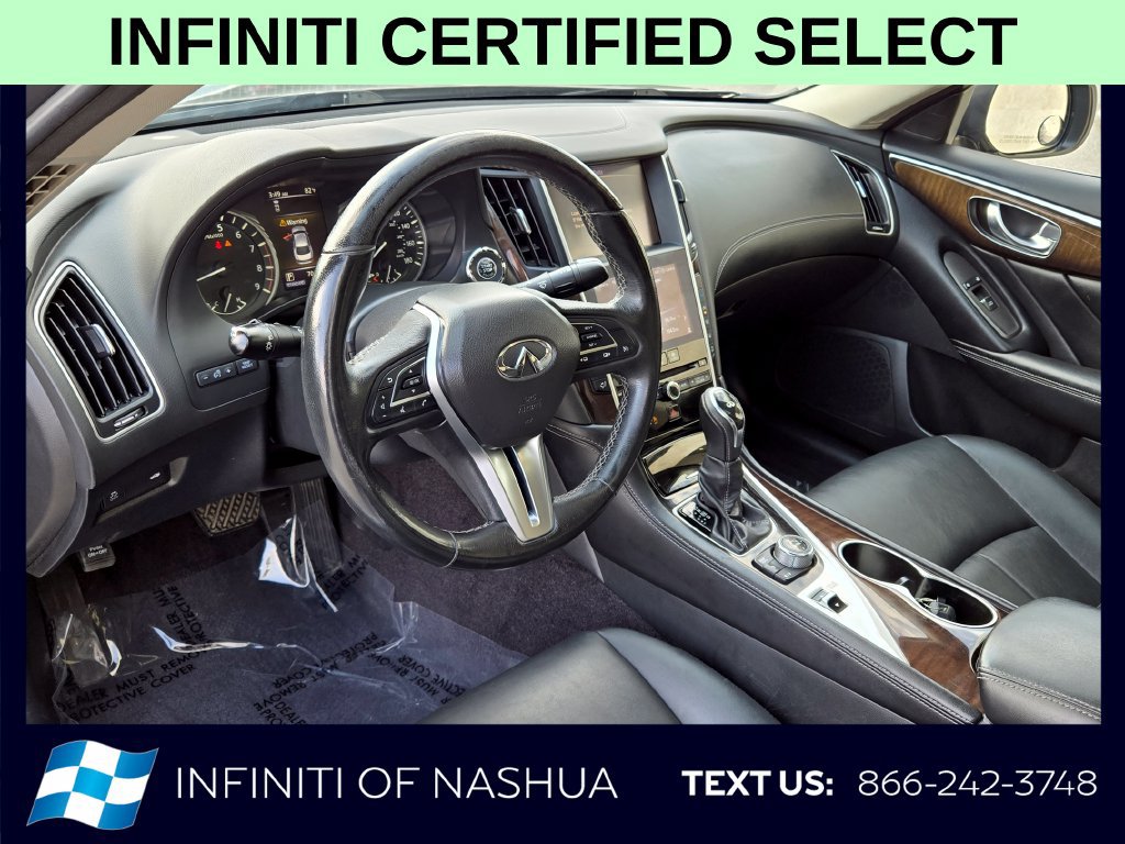 Certified 2019 INFINITI Q50 Luxe w/ Essential Package (3.0T Luxe) AWD/4WD image 7