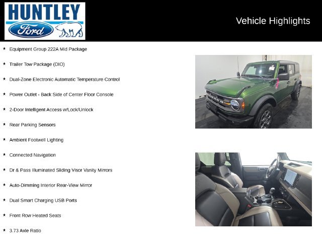 Used 2024 Ford Bronco Big Bend AWD/4WD image 2