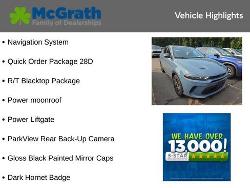 Used 2024 Dodge Hornet R/T Plus w/ R/T Blacktop Package AWD/4WD image 6