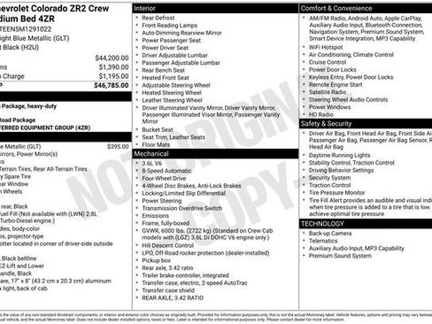 Used 2021 Chevrolet Colorado ZR2 image 2