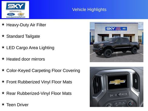 New 2025 Chevrolet Silverado 1500 Custom Trail Boss image 32