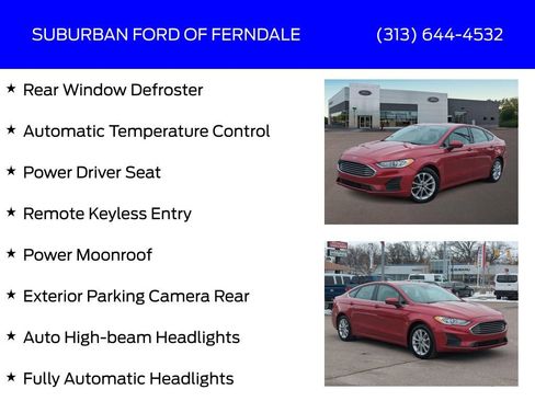 Used 2020 Ford Fusion SE image 9